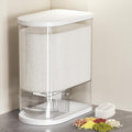 Rice Dispenser, 22-25 Lbs, Airtight Rice Container, Measuring Cup